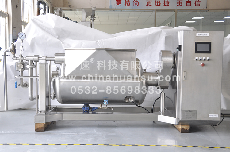 環(huán)速智能攪拌鍋WZJ-500食堂自動攪拌鍋，人性化設計          環(huán)速科技